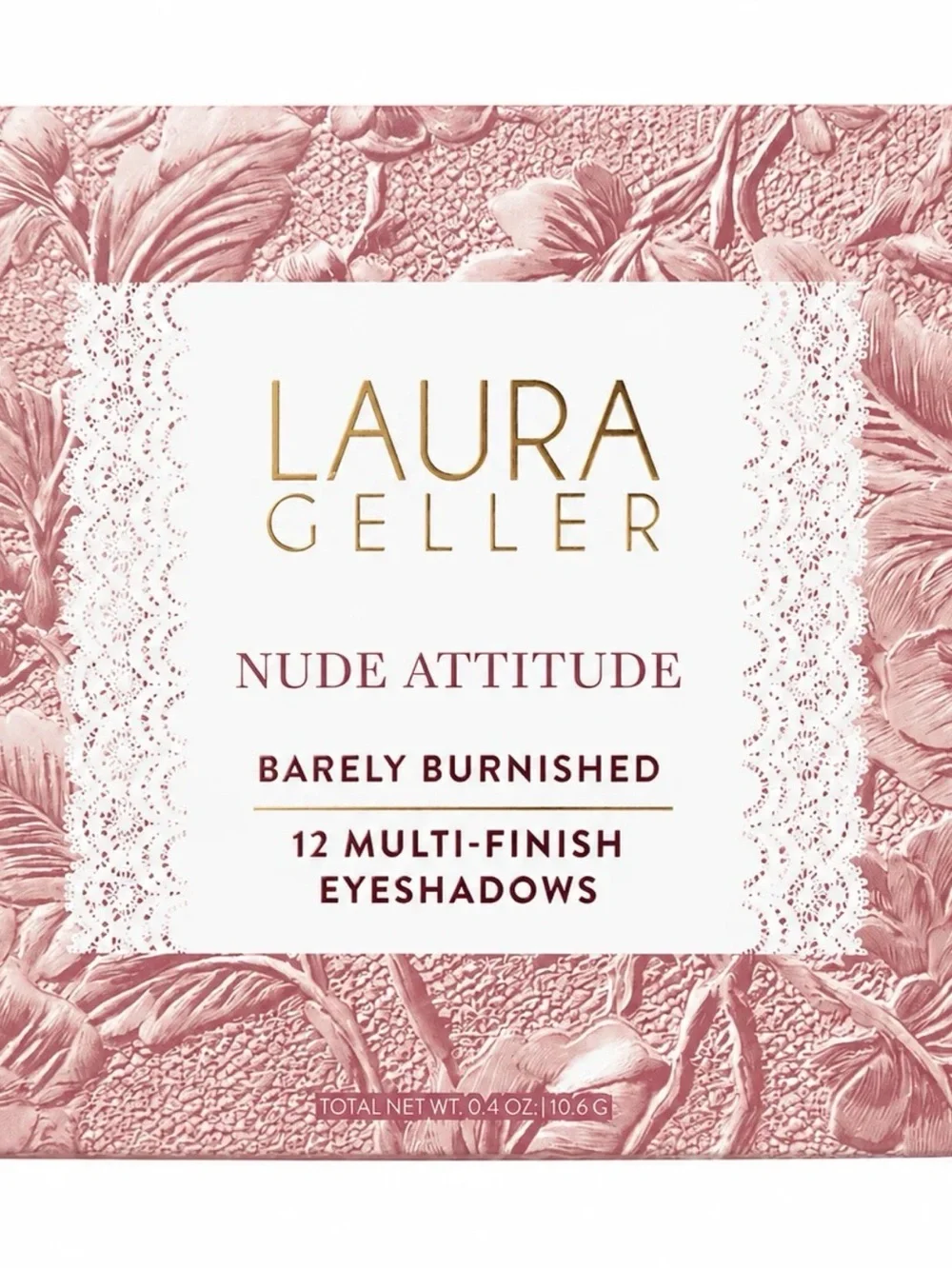 LAURA GELLER Nude Attitude Barely Burnished 12-Color Eyeshadow Palette